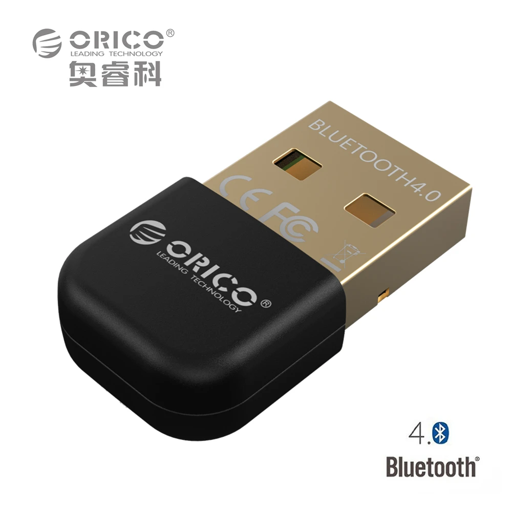 

Bluetooth 4.0 Adapter USB Dongle Transmitter Receiver for PC for Windows Vista Compatible Bluetooth 2.1/2.0/3.0 (ORICO BTA-403)