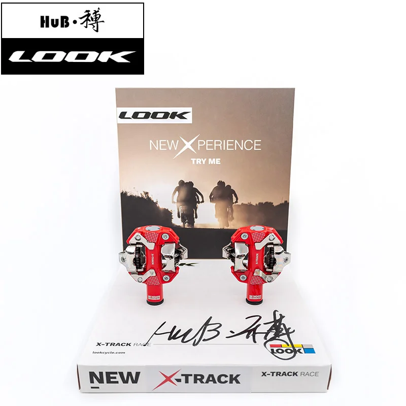 

LOOK X-TRACK MTB Pedals with cleats Cycling Bike Self-locking mtb Pedal Compatible with Shimano SPD system BMX parts accessories