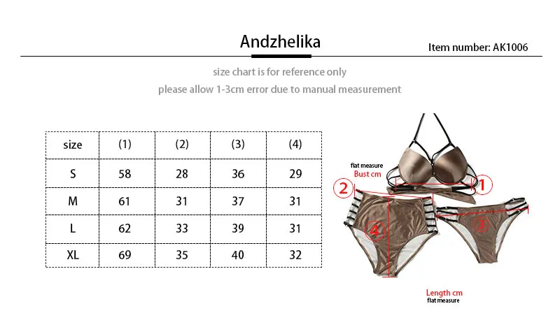 Anadzhelia, бикини, лето, сексуальный бандаж, бикини, набор, пуш-ап, купальник, бразильский, пляжный, три части, купальник, S-XL, AK1006