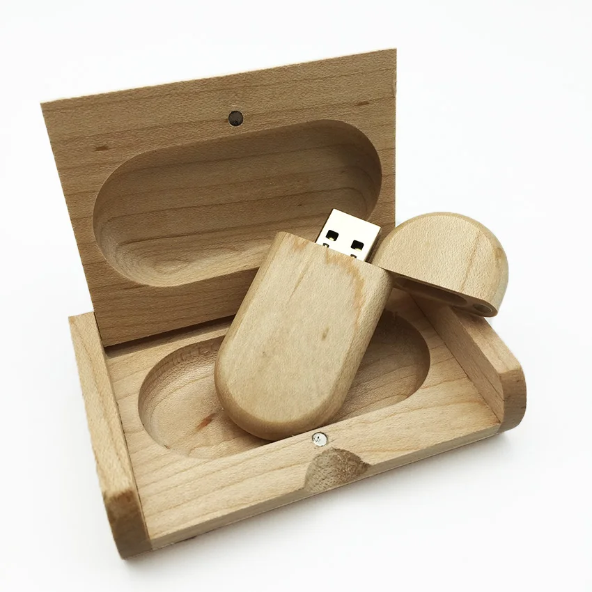 

new wooden usb flash drive 128gb pendrive 16gb pendrive 32gb usb memory stick usb 2.0 special gift with box company custom logo