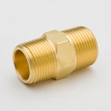Legines Brass Pipe Fitting , Hex Nipple, NPT 1/8 Legines Brass Pipe Fitting , Hex Nipple, NPT 1/8