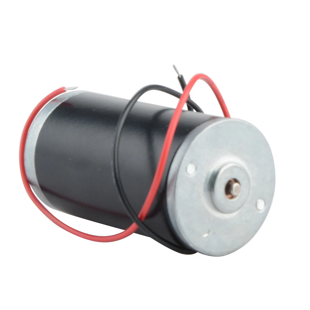 DC 12V 6500rpm Permanent Magnet DC Motor Powerful Electric Motors Adjust Reversed High Speed Motor Long Life Low Noise New