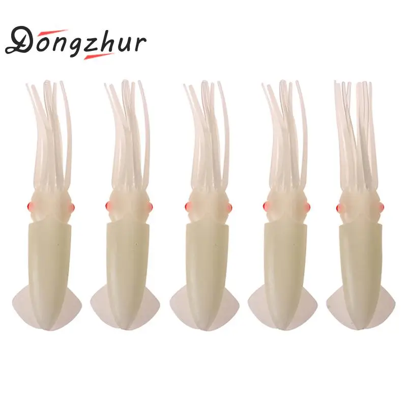 Dongzhur 5 шт./компл. светящаяся фосфоресцирующая приманка для рыбной ловли
