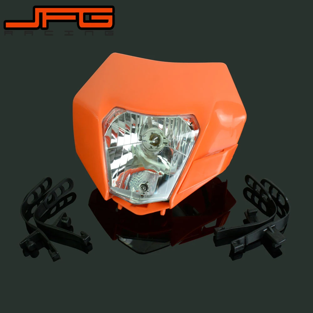 Motorcycle Universal headlight Headlamp Street Fighter For KTM EXC EXCF