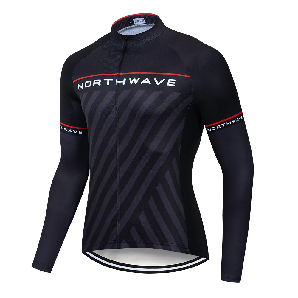 2019 New nw Long Sleeve Pro Cycling Jerseys Men Mtb Bike Clothing Bicycle Maillot Equipacion Ropa Ciclismo | Спорт и развлечения