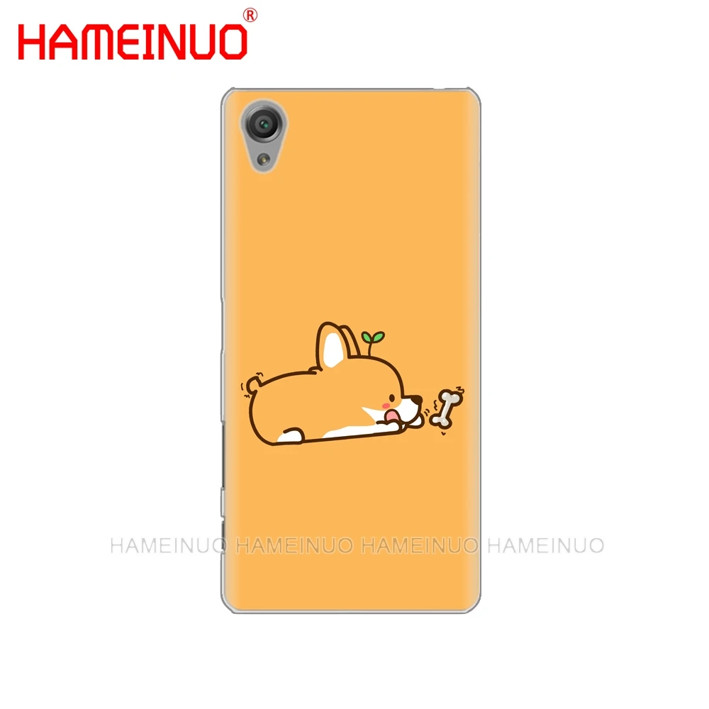 HAMEINUO Corgi милый мультяшный чехол для телефона с животными sony xperia C6 XA1 XA2 XA ULTRA X XP L1 L2