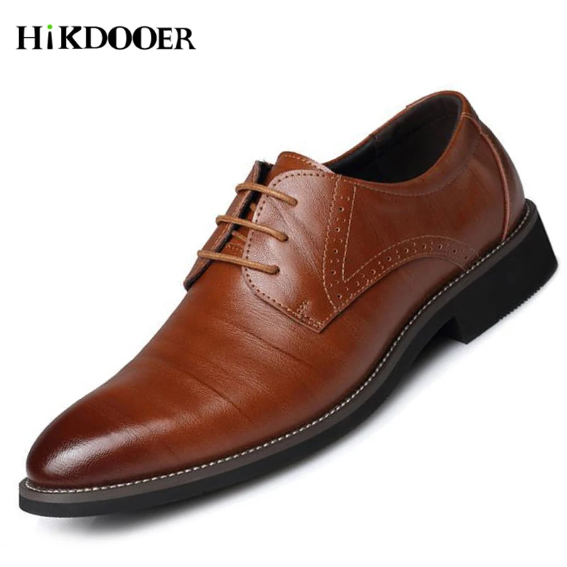 

New Arrival Italian Men Oxford Shoes Lace up Mens Formal Dress Shoes British Men Fashion Leather Shoes Dropshipping