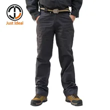 Мужские повседневные брюки хлопковые брюки штаны карго с множеством карманов брюки брендовая одежда Большие размеры ID633