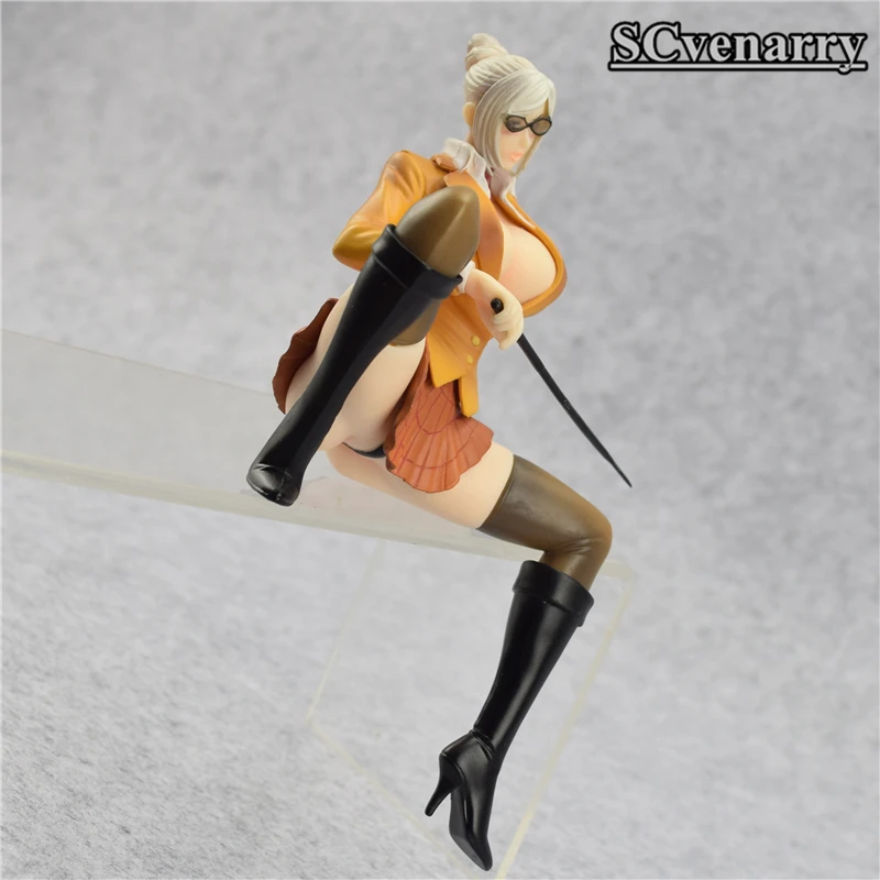 Сексуальная kangoku gakuen тюрьма школы Шираки Мейко Аниме ПВХ фигурка Коллекционная