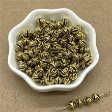 25 шт./лот 6 мм Сплав Бусины колпачок ювелирных изделий Подвески ожерелье Проставка для браслетов бусины для изготовления ювелирных изделий JSPJ-076