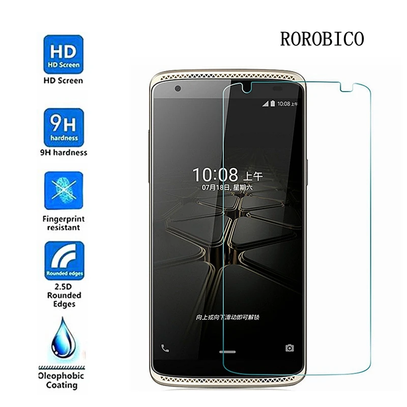 ROROBICO закаленное стекло для ZTE Nubia N2 M2 A570 GF3 A506 A465 AXON A2015 7 Z17 Mini B2015 V770 X3 D2 T620 защитный