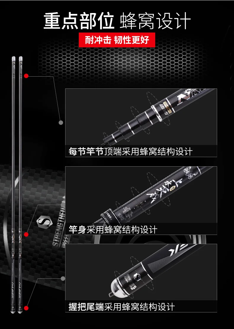 TAIGEK Superlight Favo De Mel Preto Diamante