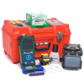 

Orientek Fusion Splicer T45 + K330 OTDR SM 1310/1550nm 32/30dB Mini OTDR Tester +Optical power meter T25M