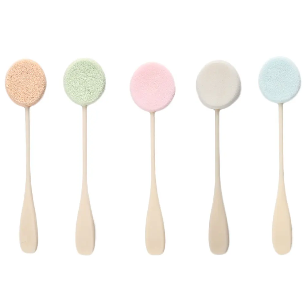 

1pcs Makeup Sponge Foundation Cosmetic Puff Powder Smooth Beauty Make Up Sponge Tool With Handle