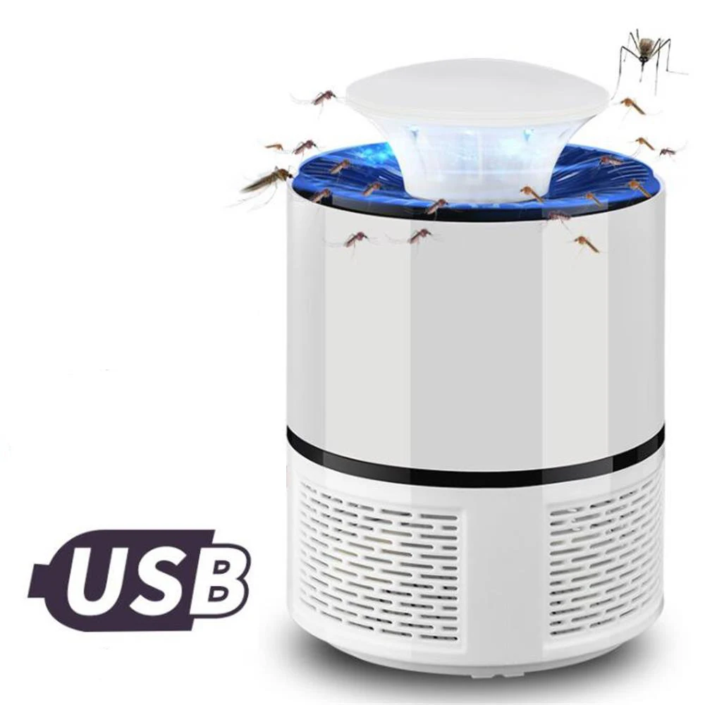 USB электрическая лампа для уничтожения комаров Светодиодный УФ светильник