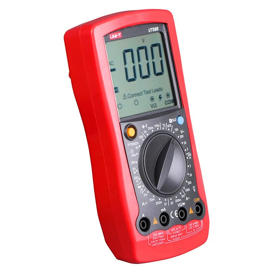 2017-FREE-SHIPPING-UNI-T-UT58B-LCR-Meter-Handheld-Digital-Multimeter-Capacitance-Temperature-test-Multitester-UNI