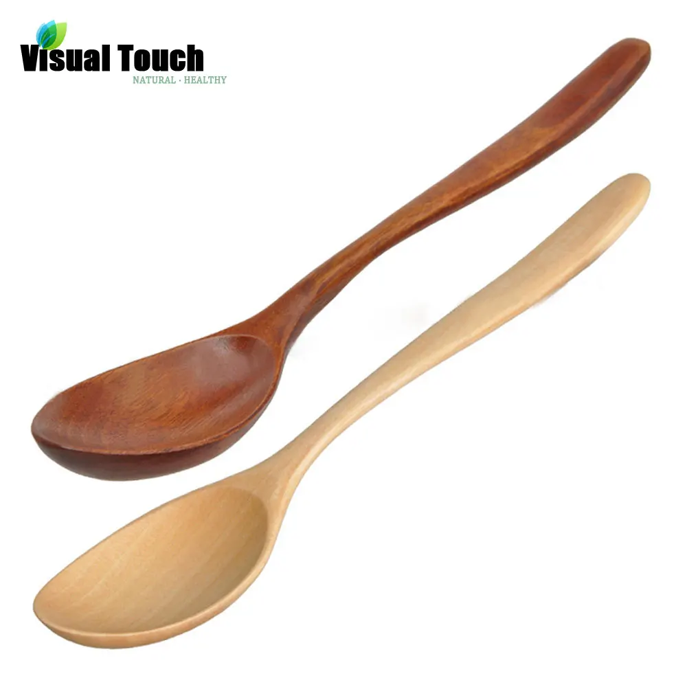 

18*3.5cm Natural Japanese Style Kitchen Cooking Wooden Wood Soup Spoon Healthy Wood Spoon Rice Spoon Children Tableware