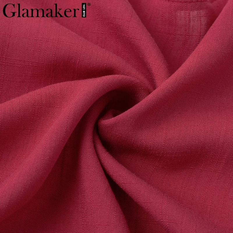 Glamaker с рюшами и бантом, v-образный вырез размера плюс, Женская майка, розовый бандаж, летний укороченный топ, женский зеленый топ для фитнеса, повседневный Топ, футболка