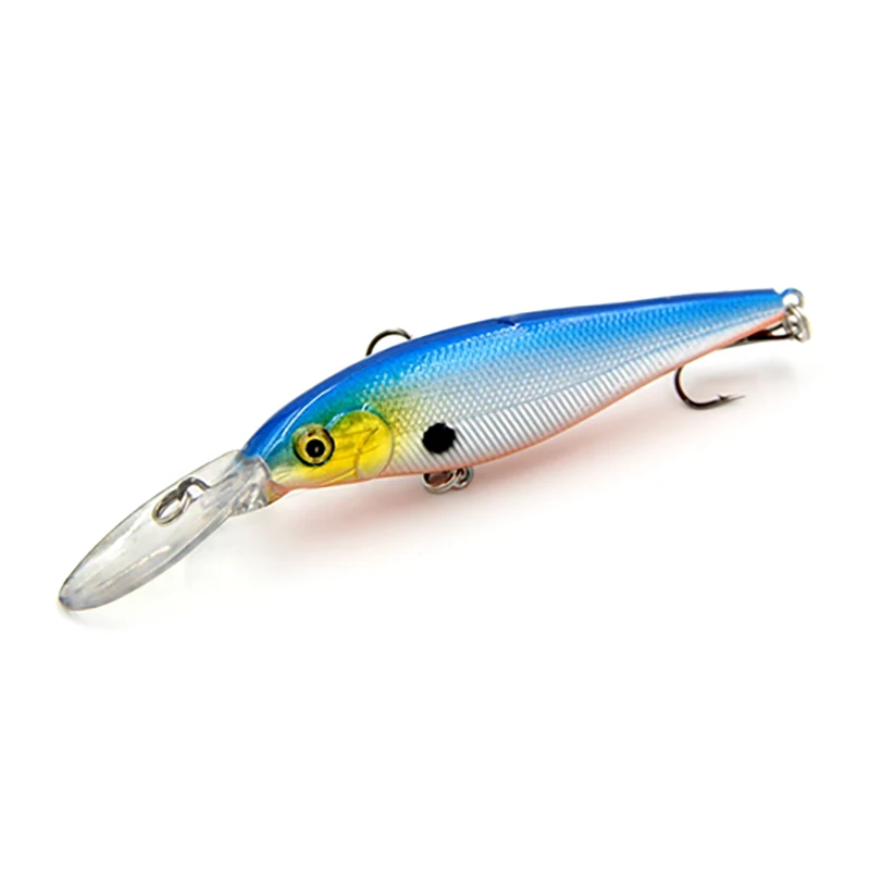 TUYA Crankbait гольян воблеры жесткая приманка для рыбалки искусственный Троллинг воблер чудаки подергивание приманка Щука бас 11 см 10,5 г - Цвет: color7