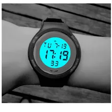 2017 Lokior Outdoor Sports Watches Hiking Men Watch Digital LED Electronic Watch women Sports Watches Chronograph Men Clock
