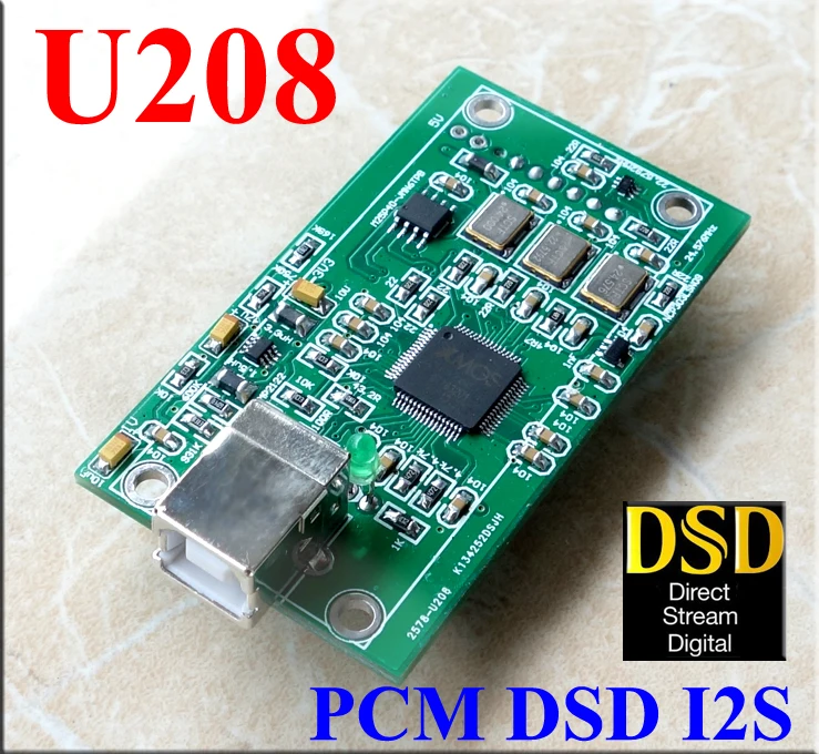 

Digital display window module XU208 latest XMOS USB display interface U8 upgrade version DAC