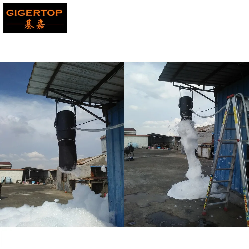 TIPTOP 1200W Stage Light Hang Foam Machine Hand Control High Power Bubble Jet Flight Case Packing Party foam machine 90V-240V TIPTOP 1200W Stage Light Hang Foam Machine Hand Control High Power Bubble Jet Flight Case Packing Party foam machine 90V-240V