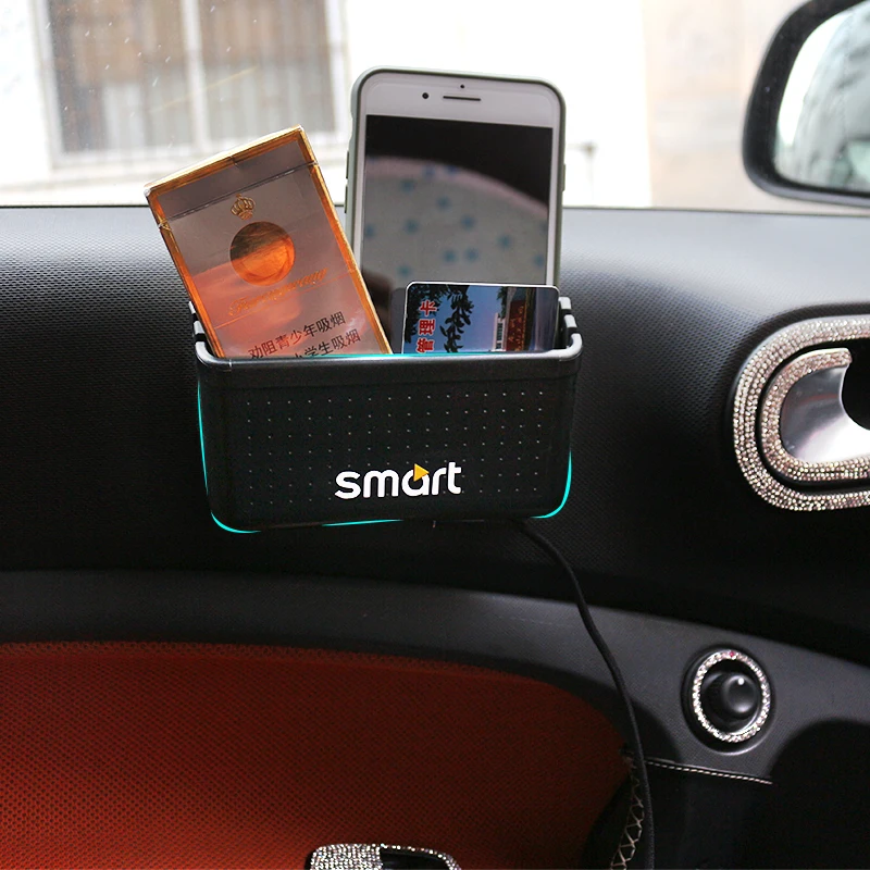 Автомобильный ящик для хранения Смарт 450 451 453 fortwo forfour мобильный телефон