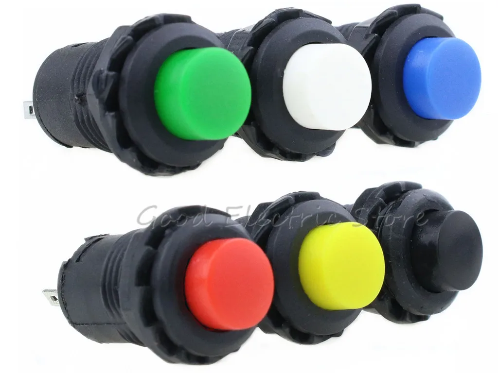 5pcs DS228/428 Momentary Push Button Round Toggle Switch Wonderful ON