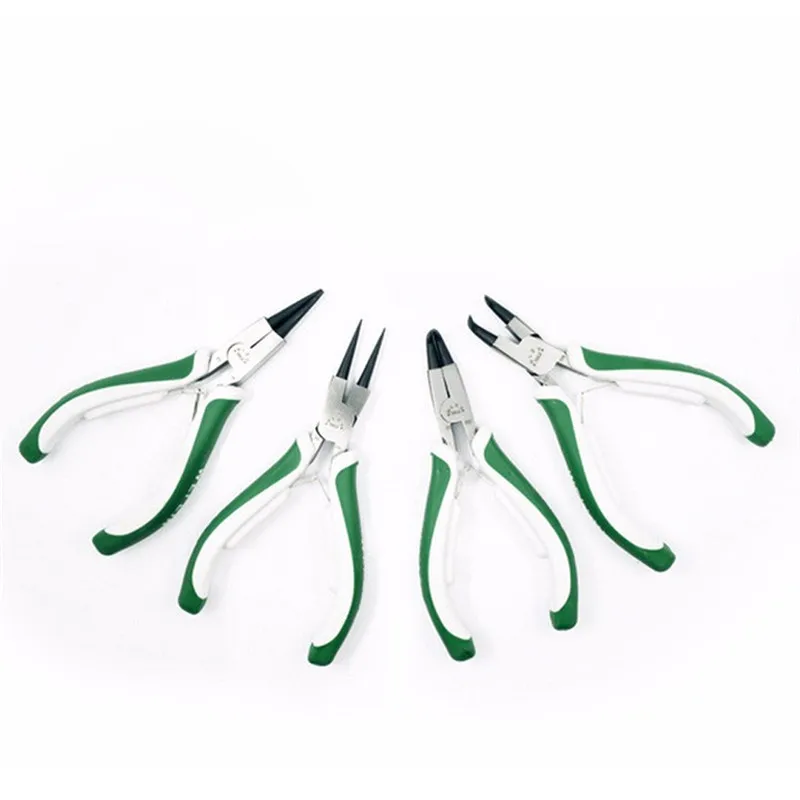 

1pcs Bent Needle Nose Pliers Multifunctional Snap Ring Pliers Set Alloy Steel Hand Tools