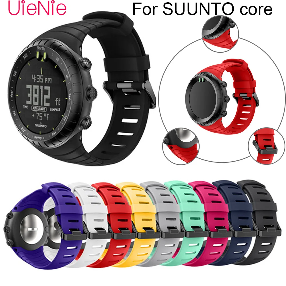 Для SUUNTO core Frontier/классический силиконовый браслет сменный ремешок для SUUNTO core Смарт-часы браслет наручные аксессуары