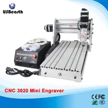 Free tax to EU 220V 3Axis mini CNC Machine 3020T DJ with 230W DC Spindle Trapezoidal