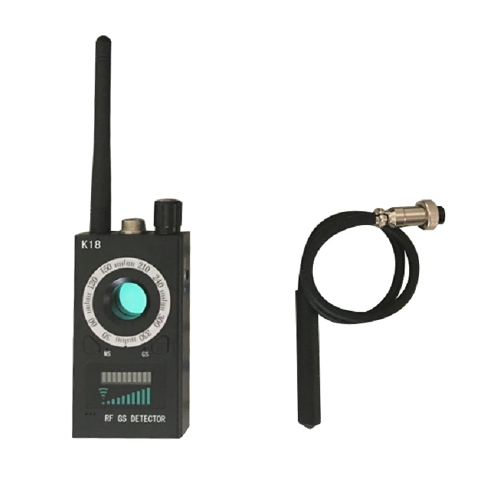 K18 Multi function Detector font b Camera b font GSM Audio Bug Finder GPS Signal Lens