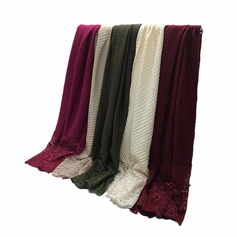1 шт., модная женская шаль, милый Высококачественный кружевной шарф, шарф из бисера, женские шарфы, независимая упаковка, быстрая