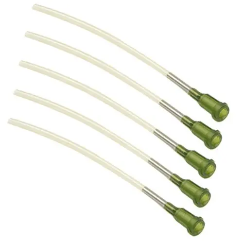 

5 Pack - Little Bird Oral Gavage Needle (Outer Diameter= 3mm) 3.5inch(90mm) Long Silicone Soft Tube (without syringe)