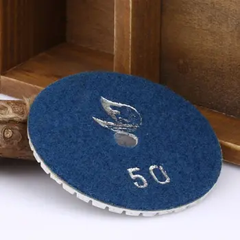 

#50 80mm 3 inch Professional Wet/Dry Granite Concrete Marble Diamond Polishing Pads Disc Sander Pad