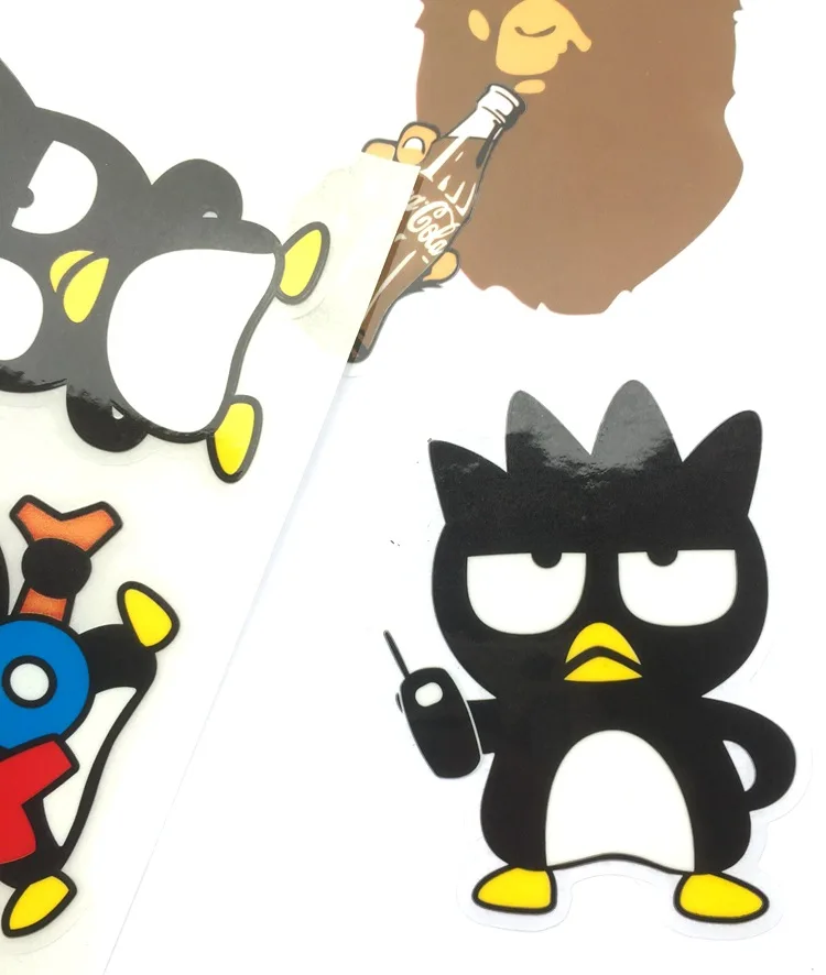100 листов/партия Sanrio XO BAD BADTZ MARU наклейки naklejki водостойкие pusheen Программирование