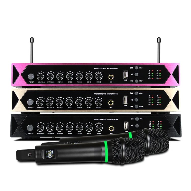 K7 UHF Bluetooth Wireless microphone System Echo