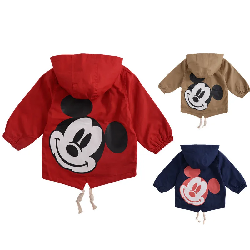 Cute Spring Toddler Baby Kids Girls Hooded Windbreaker Coat Zip Outwear Jacket