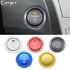 Ceyes Car Styling Auto Accessories Start Stop Engine Power Button Ring Sticker Fit For Toyota C HR Corolla Auris Prius Chr Cover