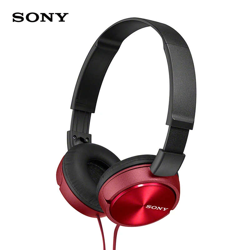 Оригинальные наушники sony MDR-ZX310 наушники гарнитура сабвуфер Универсальный телефон компьютер Музыка для компьютера