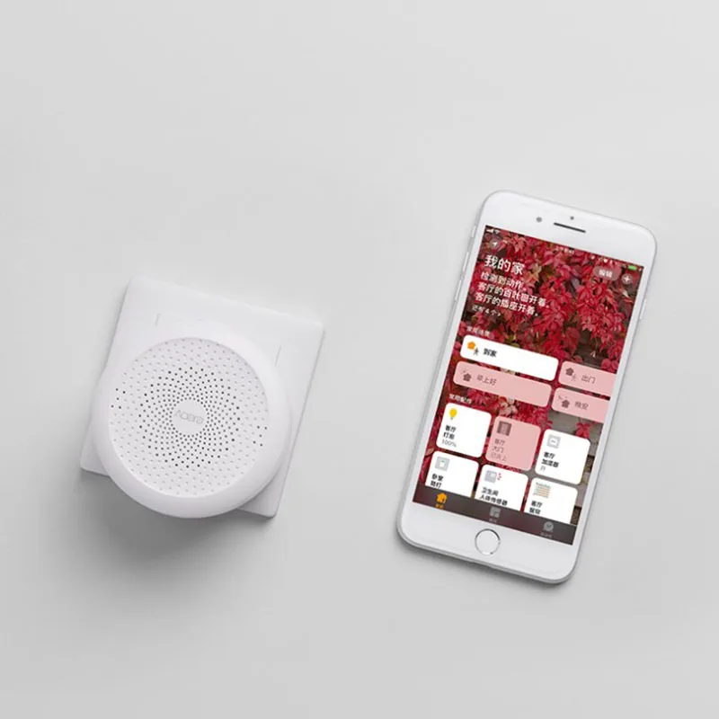 Xiao mi jia Aqara концентратор mi Gateway RGB светодиодный ночной Светильник Smart work с для Apple Homekit aqara App International Edition