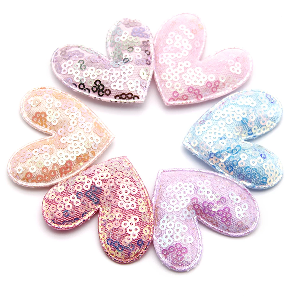

David accessories Sequin Non-woven Patch Hair Accessories For Clothes Applique Sewing,DIY Handmade Materials,5Yc6496