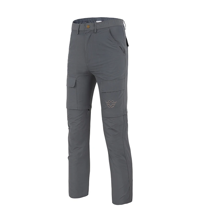 Hombres de verano de secado rápido Tactical Pantalones extraíble exterior Pantalones cortos transpirable senderismo camping trekking Pesca deportes Pantalones va160