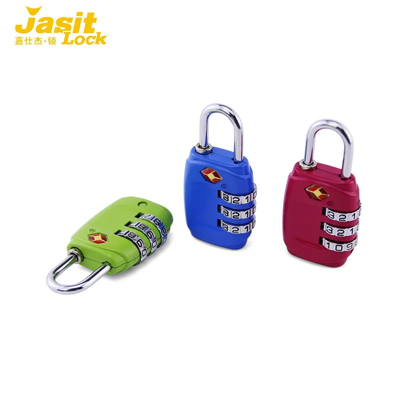 

Free Shipping !TSA Approved TSA331 3 Digit Pretty Travel Lock Combination Lock Number For Suitcase Backpack Cabinet Padlock