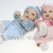 28 см имитация мини кукла ручной работы полностью силиконовая кукла реборн подарок на праздник