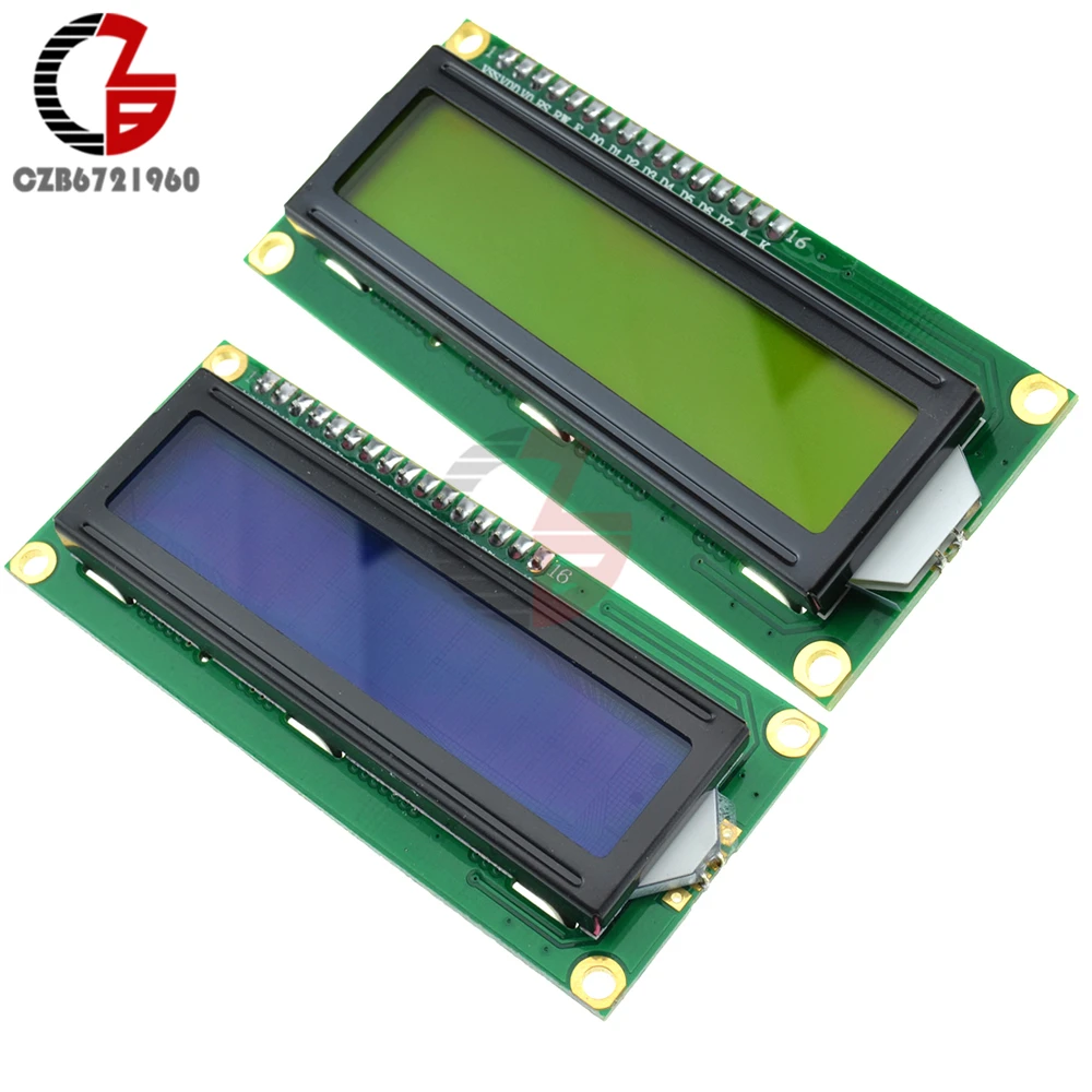 1602 IIC I2C TWI последовательный интерфейс SPI 16X2 символьный ЖК модуль подсветки синий