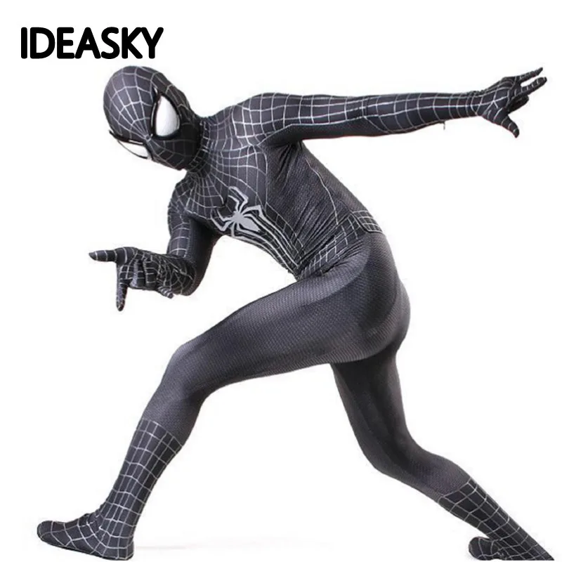 3d marvel legends Черный Человек паук костюм для косплея взрослых выпускников