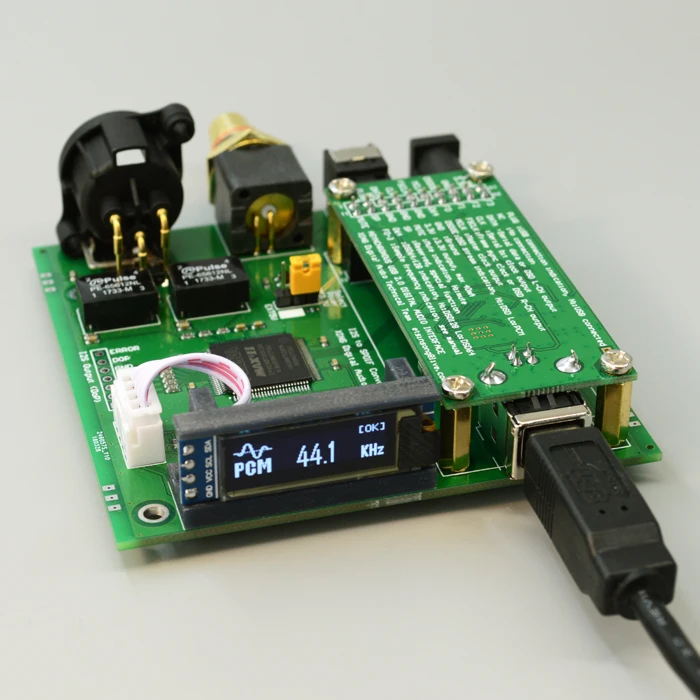 USB 200 интерфейс HiFi audio I2S IIS PCM 384KHz DSD128 5V/3 3 V|Усилители мощности| |