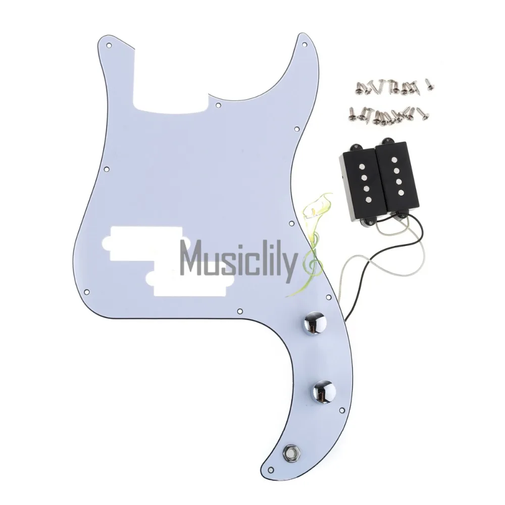 Самовывоз загружено встроенный кабель pickguard Комплект для PB точности бас-гитара Самовывоз загружено встроенный кабель pickguard Комплект для PB точности бас-гитара