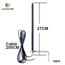 Antena exterior de 433.92mhz da boa qualidade com cabo 2m